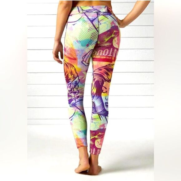 Reebok Lm Rev Women's Leggings XXS - Picture 1 of 16